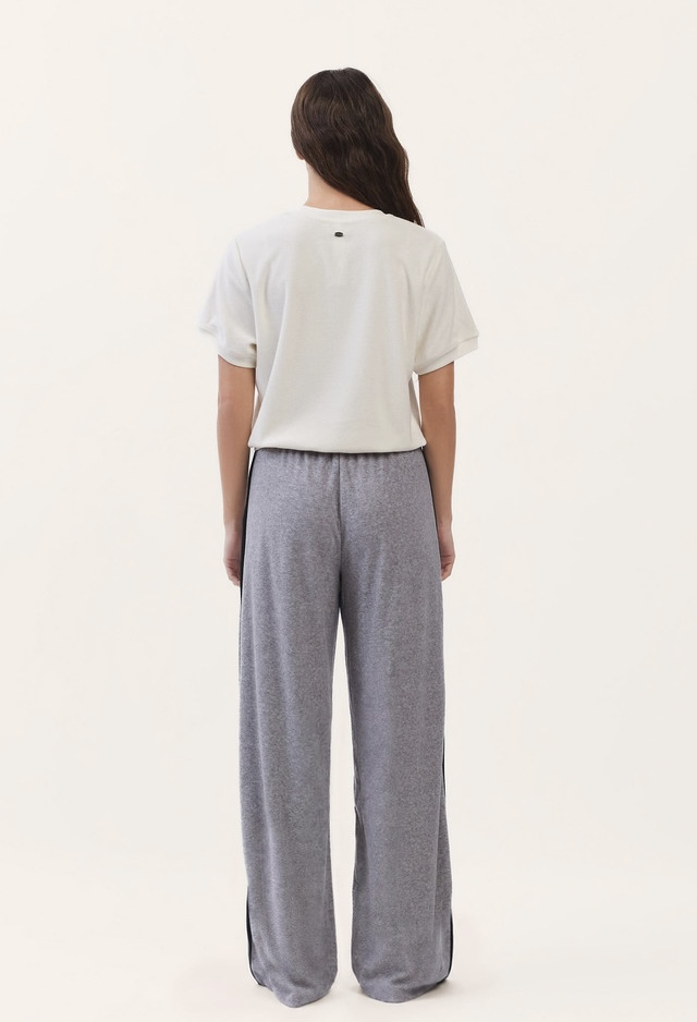 PJ487 LINE TERRY PANTS CHARCOAL SOLID サイズ: ONESIZE