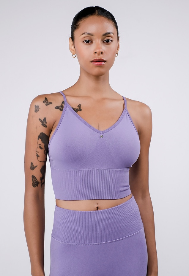 JK01 SIGNATURE BRATOP PURPLE サイズ: XS