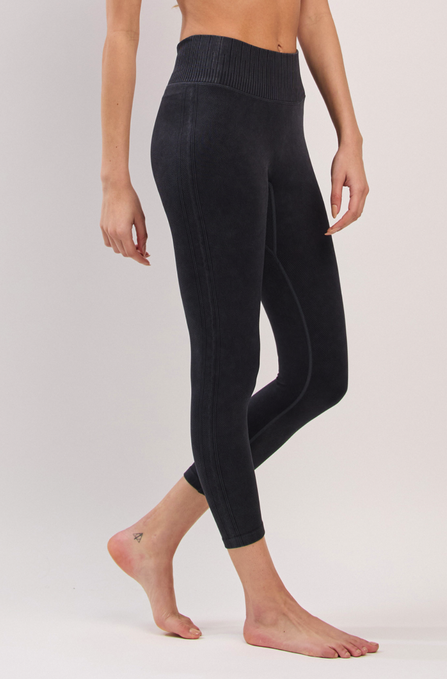 PL071 DOUBLE LEGGINGS BLACK FADE サイズ: S/M