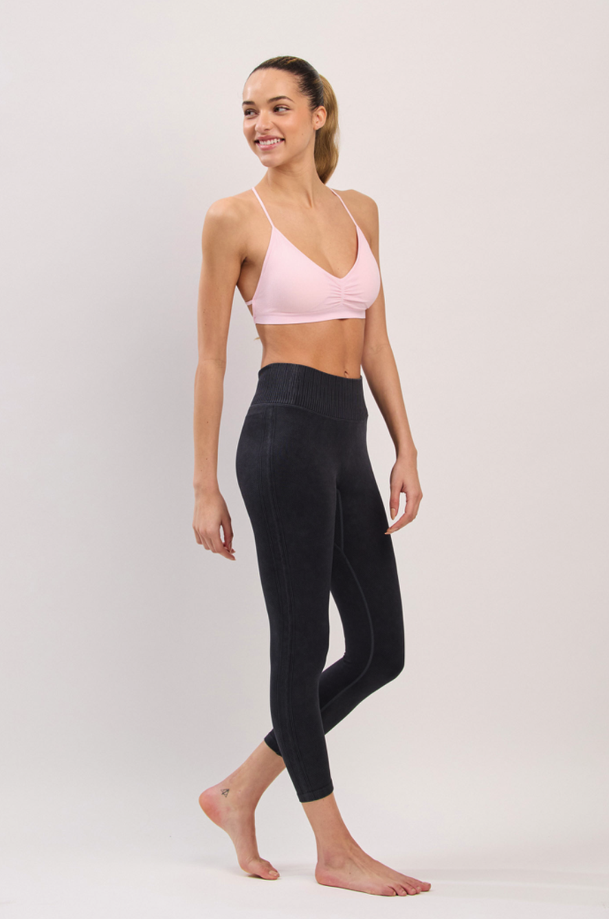 PL071 DOUBLE LEGGINGS BLACK FADE サイズ: S/M