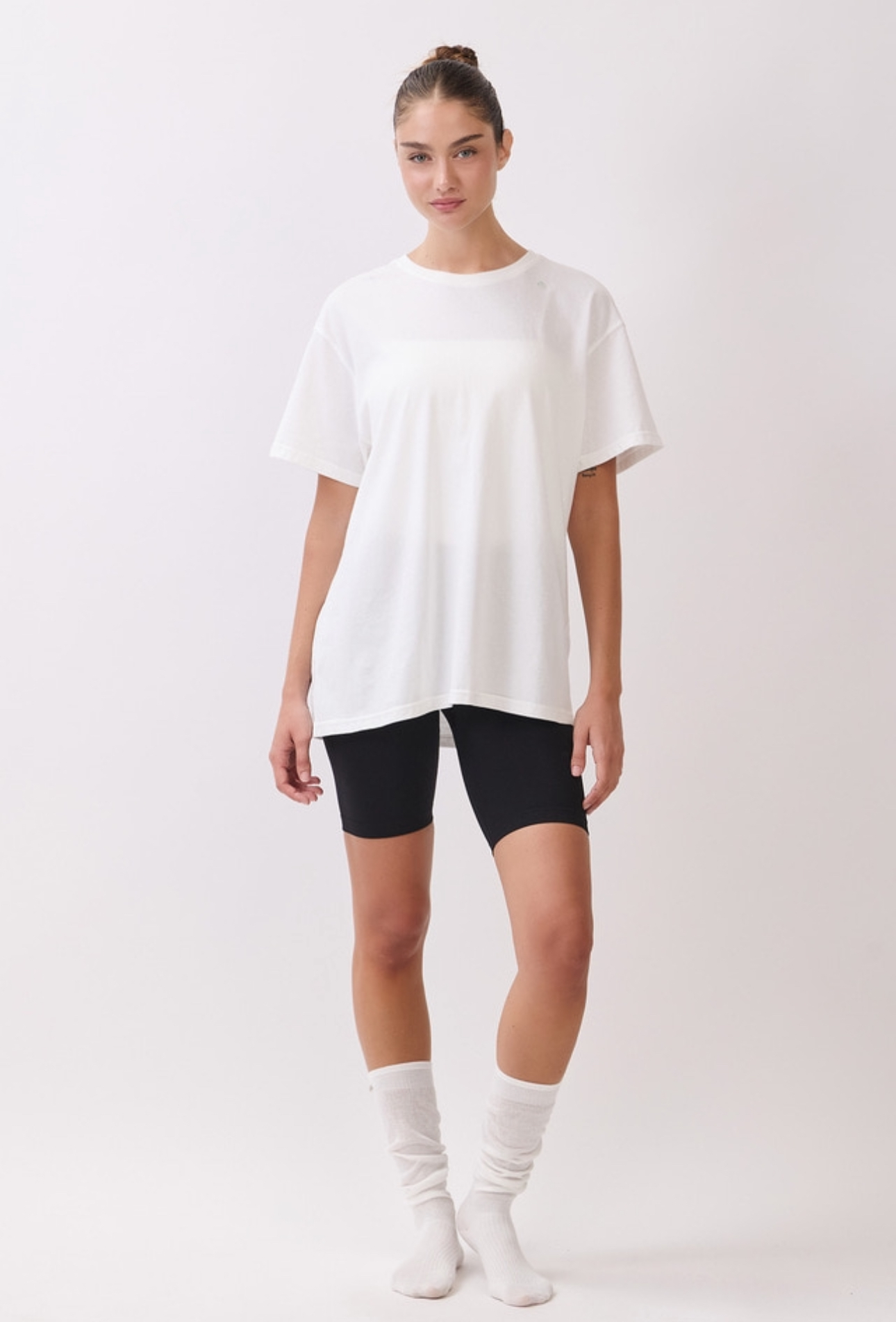 TS114 BRUSHED T-SHIRT IVORY サイズ: F
