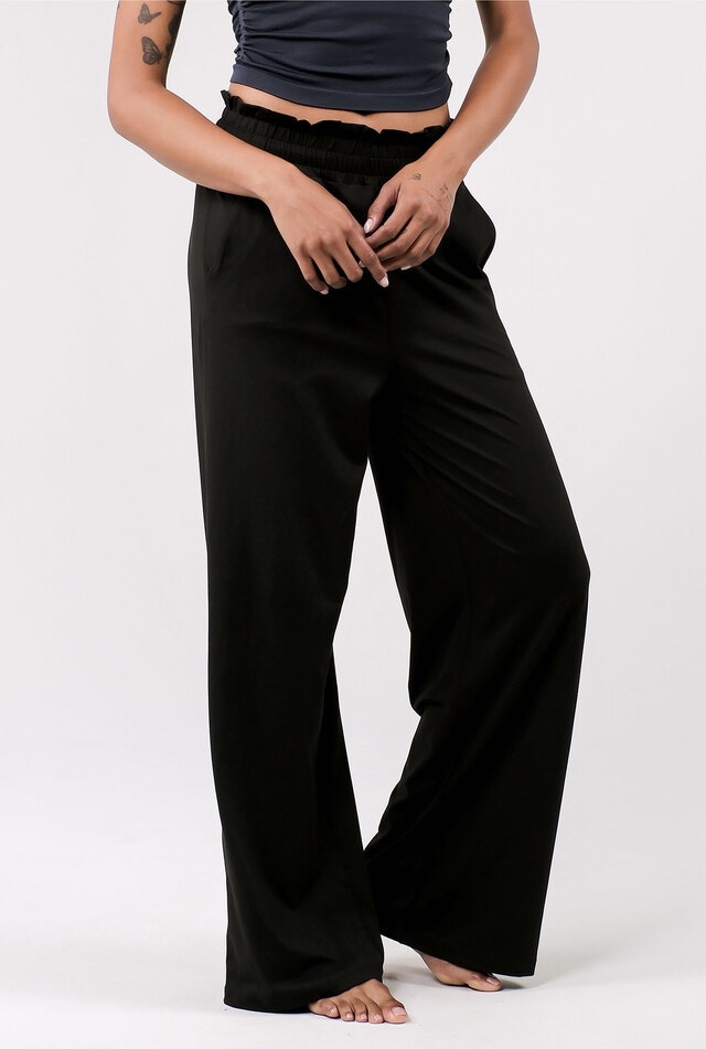 PJ472 JERSEY L/PANTS BLACK サイズ: S/M