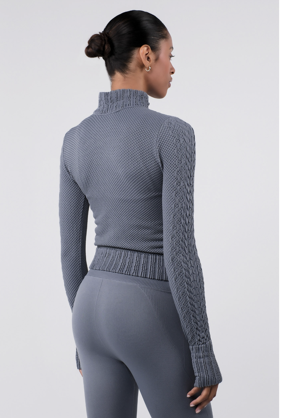 TZ151 SPONGE ZIP-UP GRAY サイズ: S/M