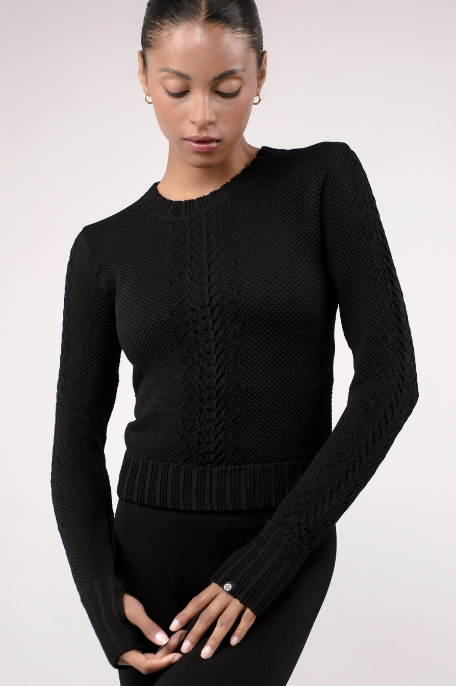 TP141 SPONGE PULLOVER BLACK サイズ: S/M