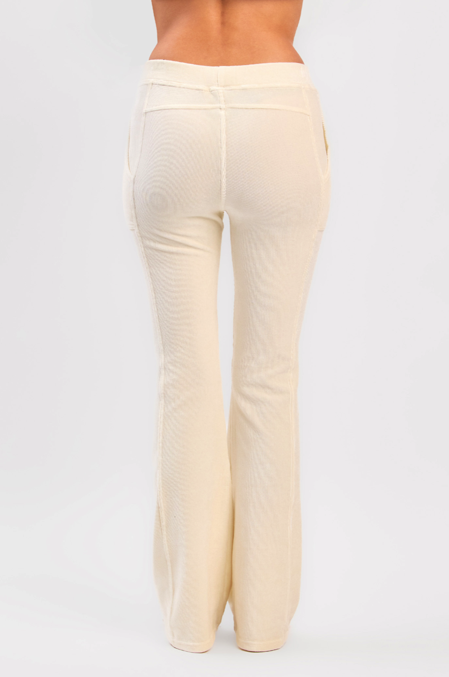 PL203 CORDUROY BOOTSCUT PANTS IVORY サイズ: S/M
