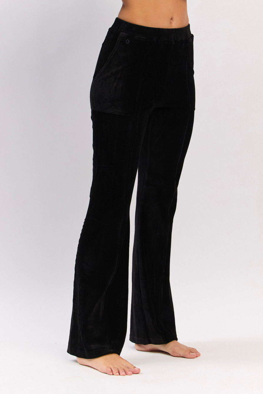 PL203 CORDUROY BOOTSCUT PANTS BLACK サイズ: S/M