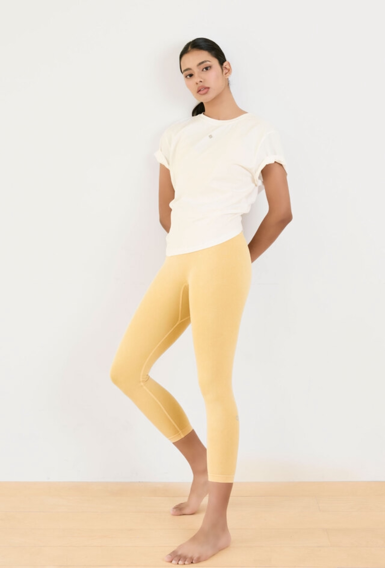 TS206 CUTOUT TWOWAY T-SHIRT IVORY サイズ: ONESIZE