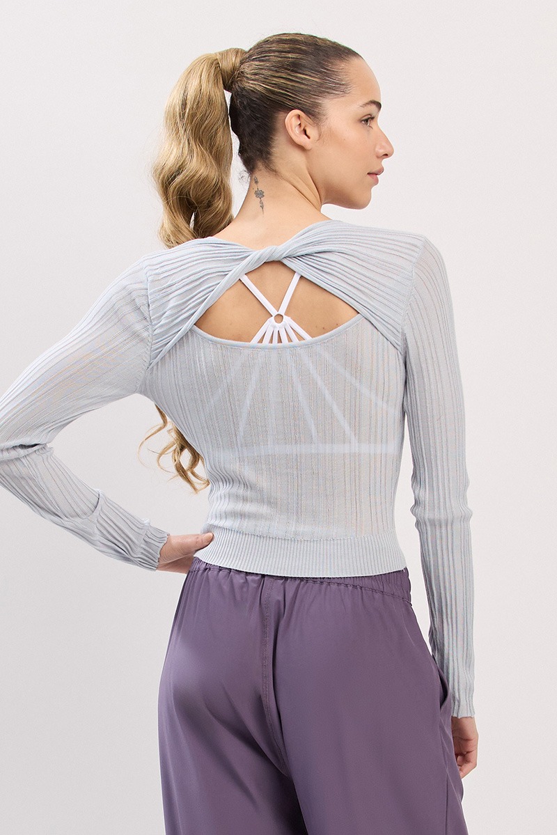 SP201 twisted knit SKYBLUE