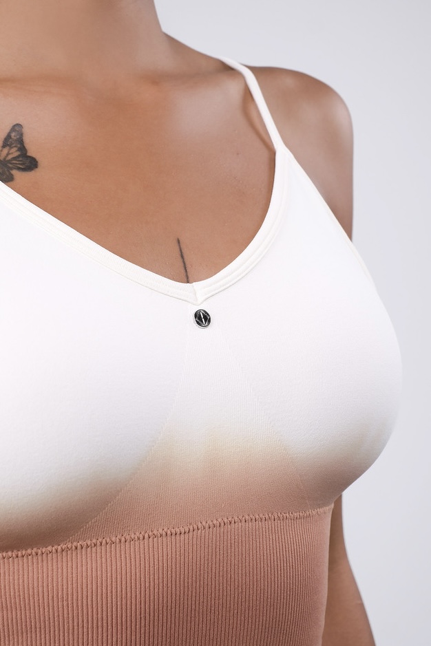 JK01 SIGNATURE BRATOP MOCHA GRADATION サイズ: XS