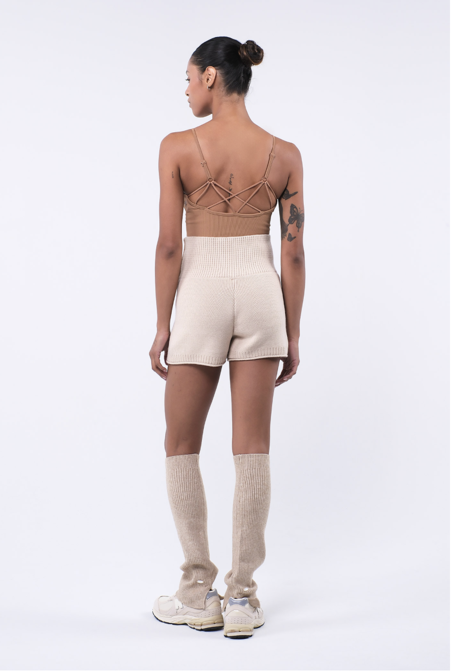 TB002 SEAMLESS BRATOP BEIGE サイズ: S/M