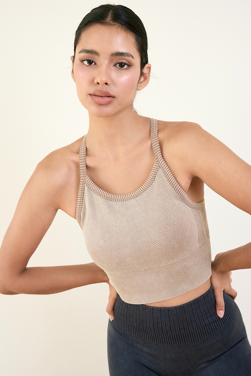 TB017 HIGH BRA BEIGE FADE