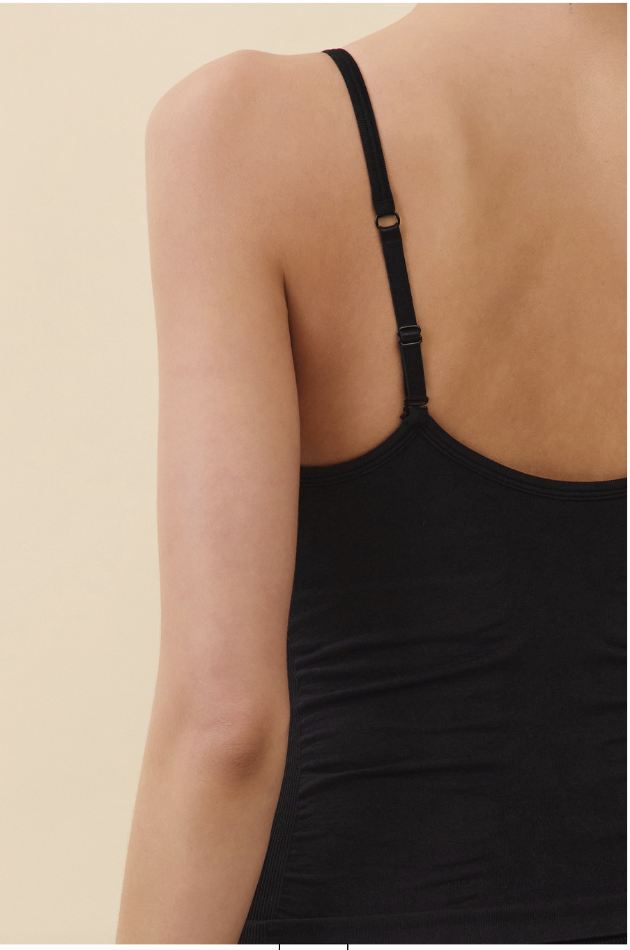 TT010 SIGNATURE TANK TOP BLACK SOLID サイズ: S/M