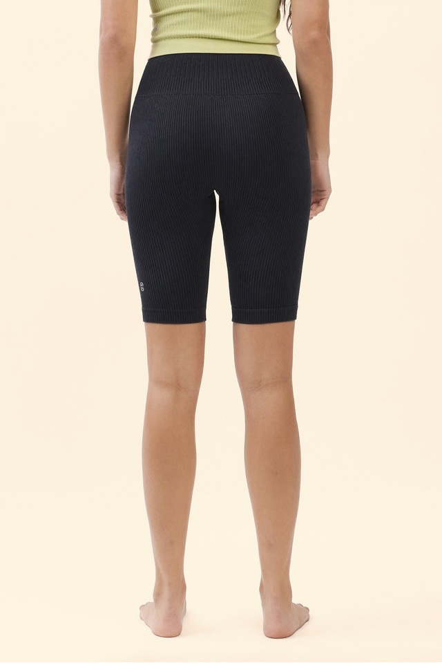 PS428 COMFORT 3/4 LEGGINGS BLACK FADE サイズ: S/M