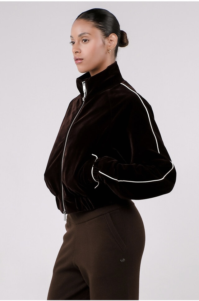 JP311 VELVET JACKET BROWN サイズ: S/M