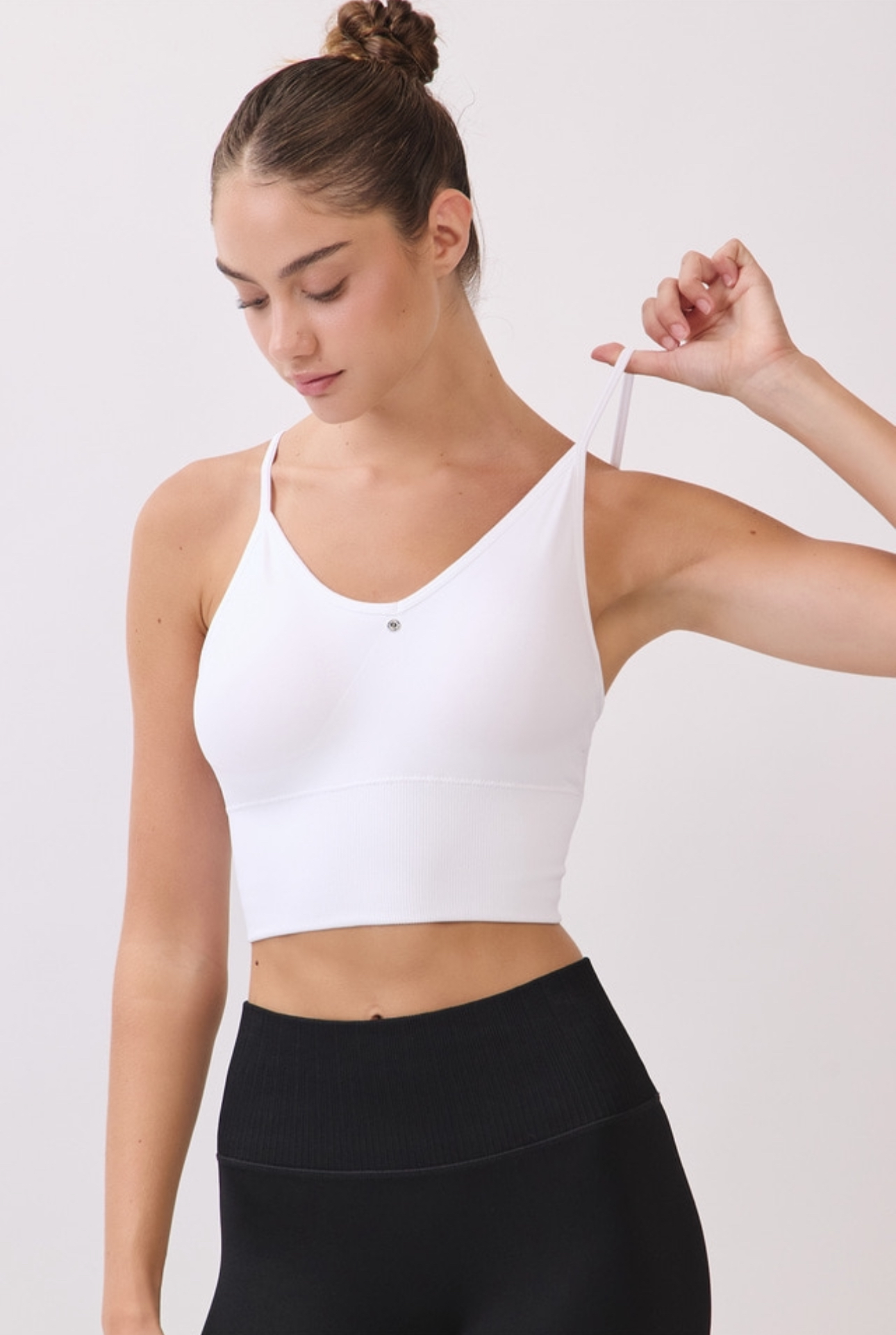 JK01 SIGNATURE BRATOP WHITE サイズ: XS