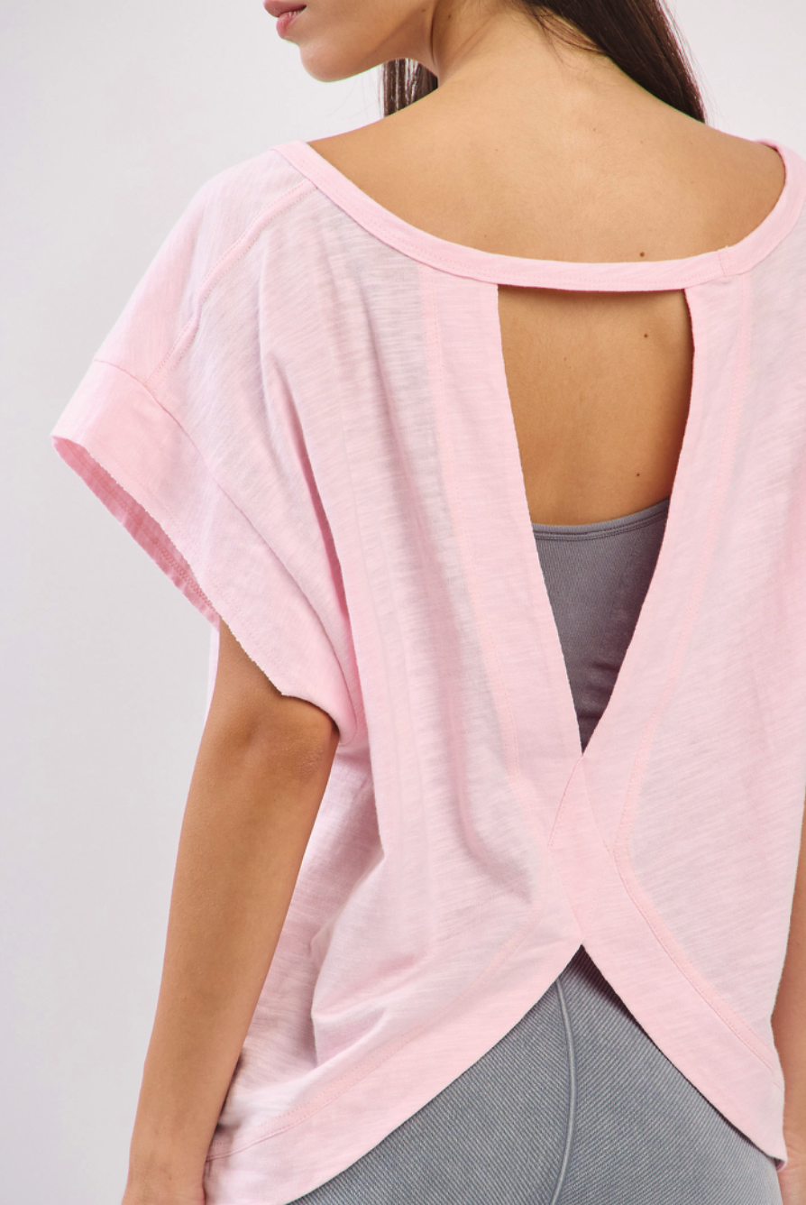 TS109 COVER-UP SLEEVELESS PINK サイズ: ONESIZE