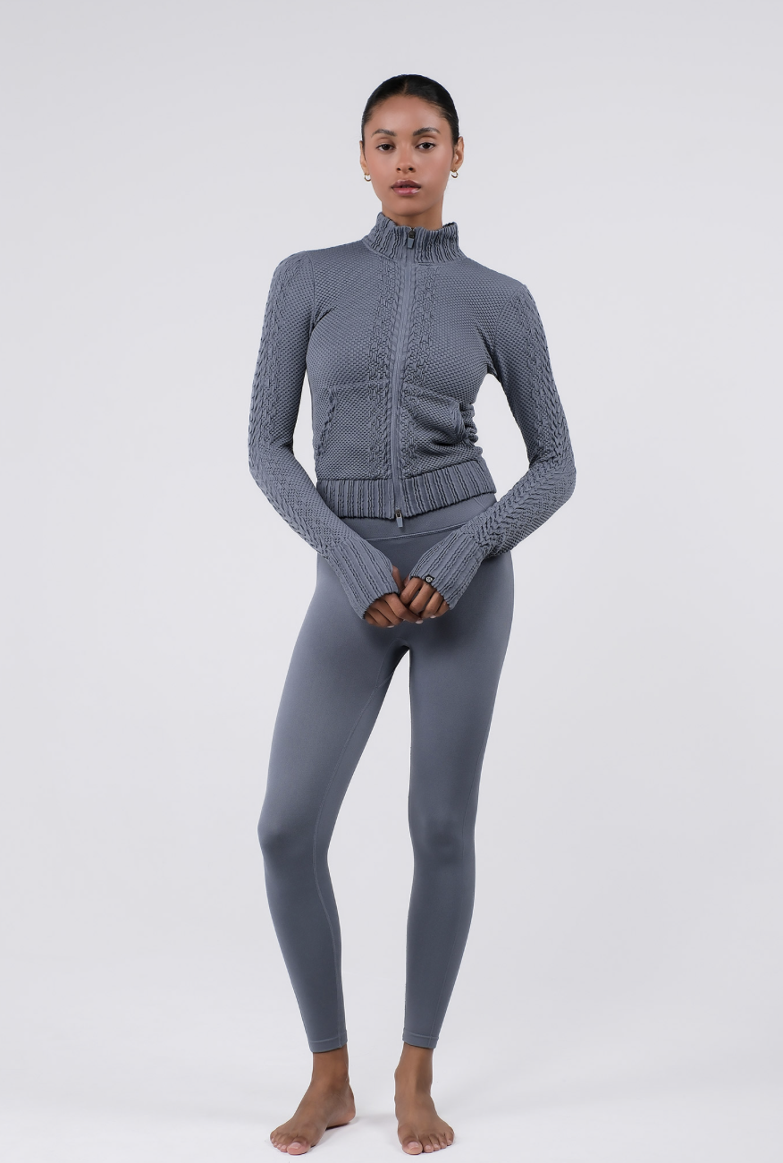 TZ151 SPONGE ZIP-UP GRAY サイズ: S/M