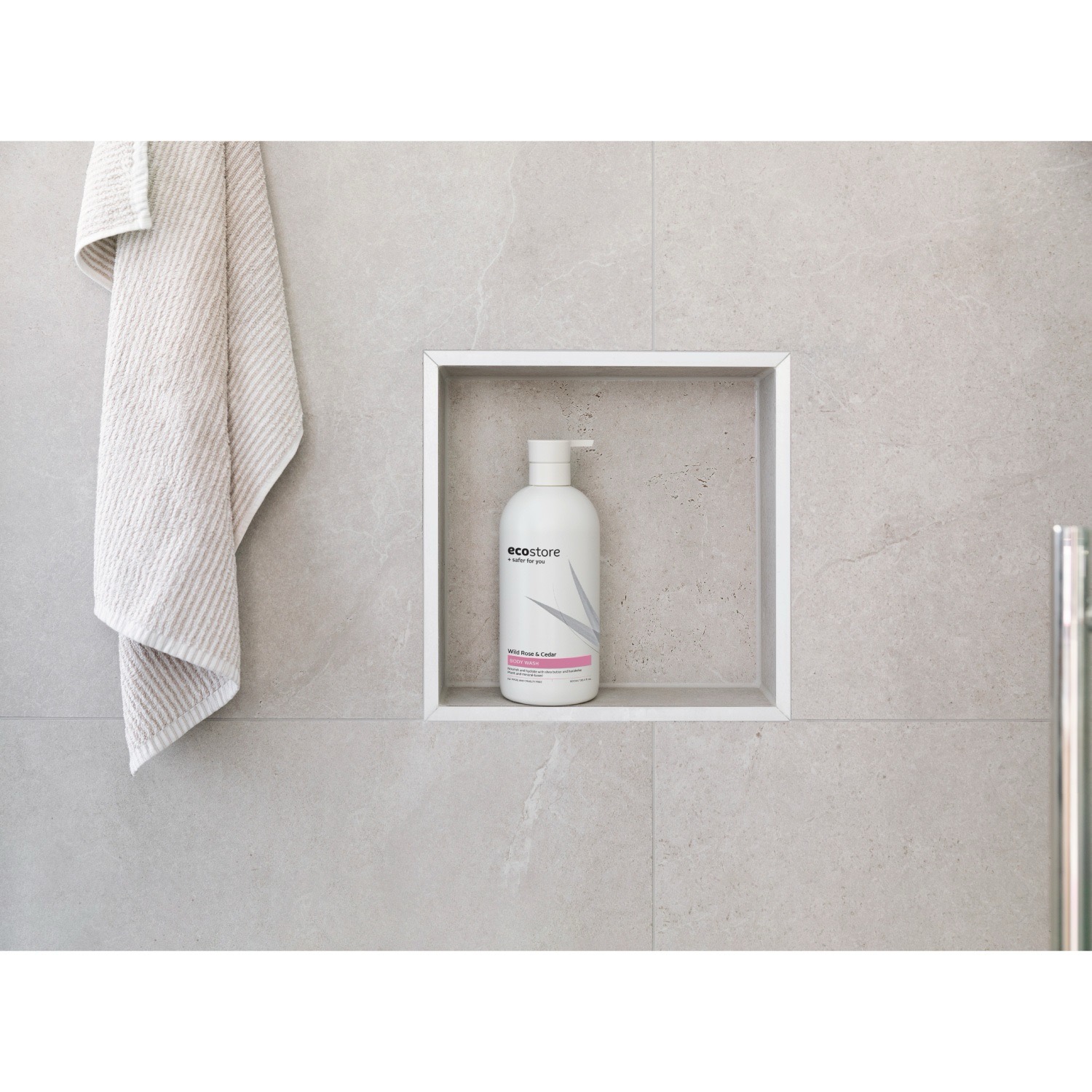 【ecostore】ボディウォッシュ＜ワイルドローズ＆シダー＞900mL