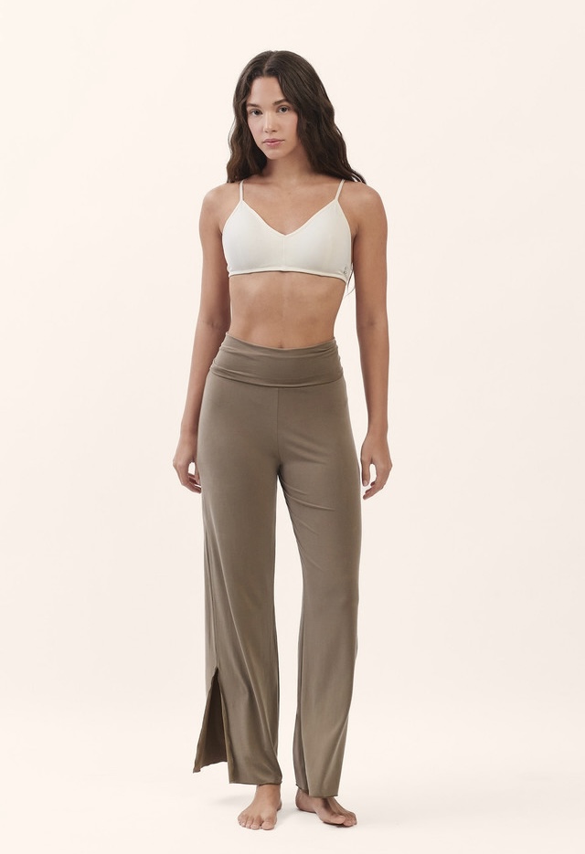 PJ485 RELAX PANTS MILK CHOCOLATE SOLID サイズ: SS