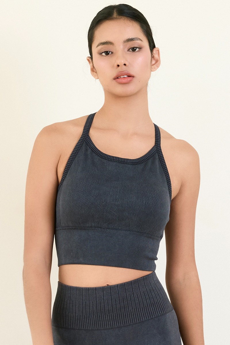 TB017 HIGH BRA BLACK FADE