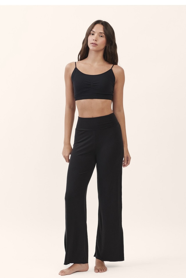 PJ485 RELAX PANTS BLACK SOLID サイズ: SS
