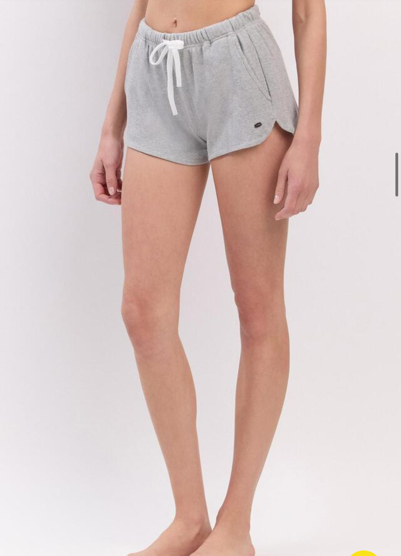 PS465 WAFFLE SHORTS M.GRAY サイズ: S/M