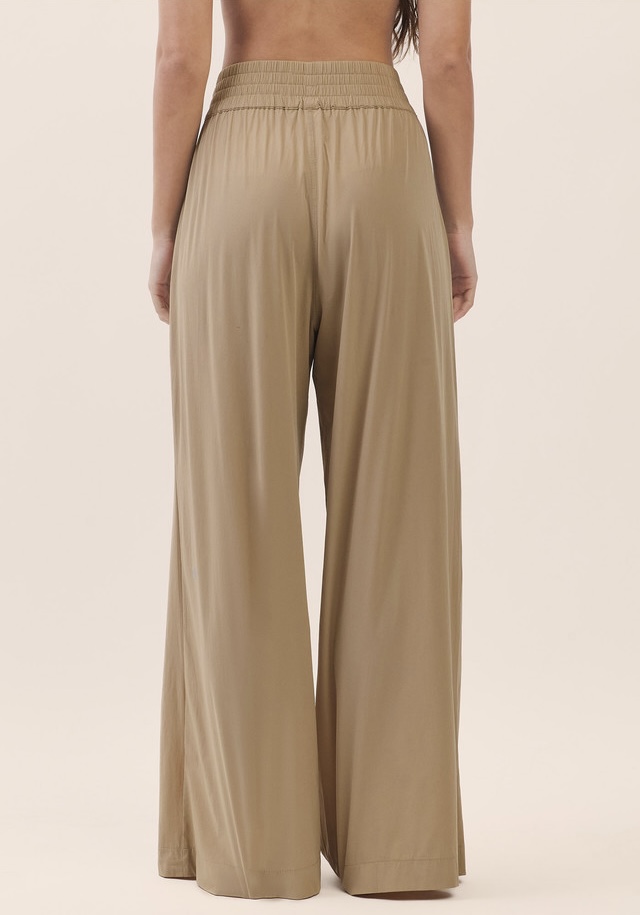 PT434 WOVEN WIDE PANTS D.BEIGE SOLID サイズ: SS