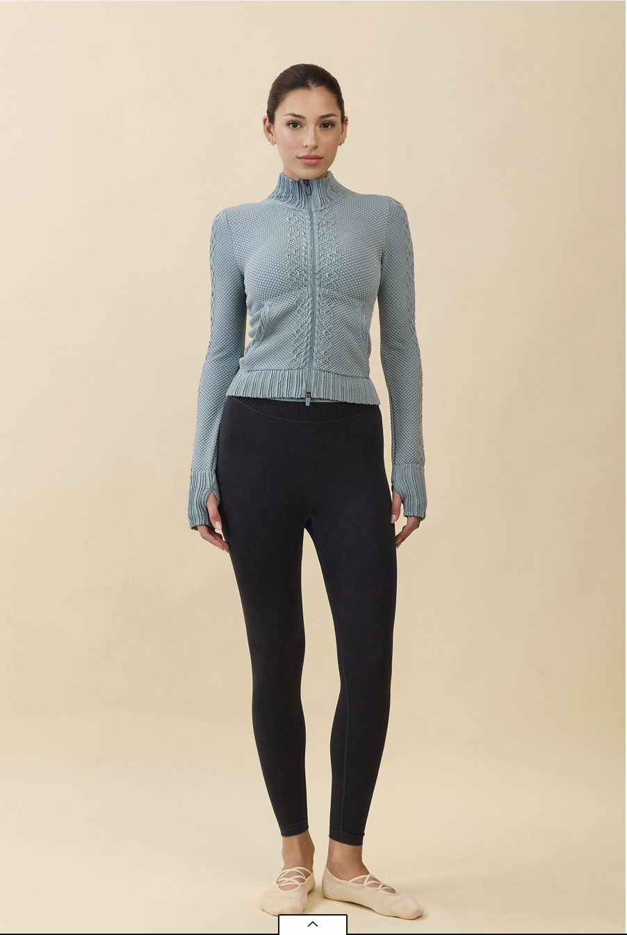 PL427 BLISS LEGGINGS BLACK FADE サイズ: S/M