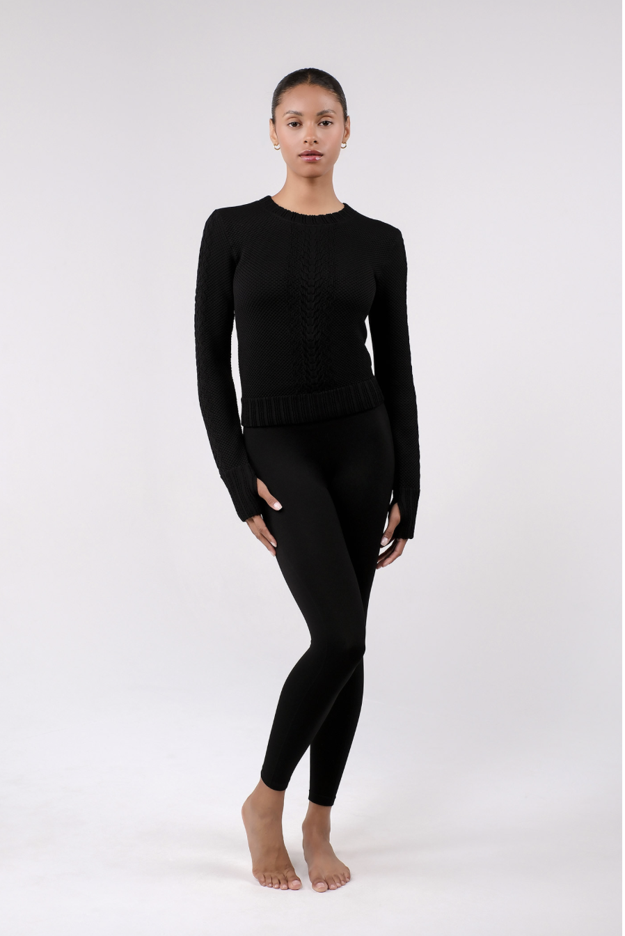 TP141 SPONGE PULLOVER BLACK サイズ: S/M