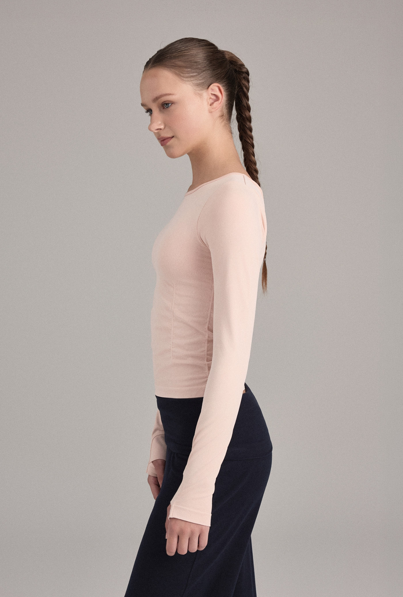 TL055 X-BACK PADDED TOP PEACH FADE