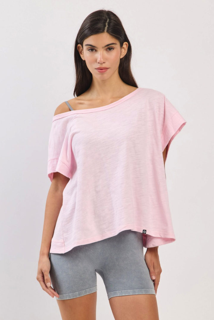 TS109 COVER-UP SLEEVELESS PINK