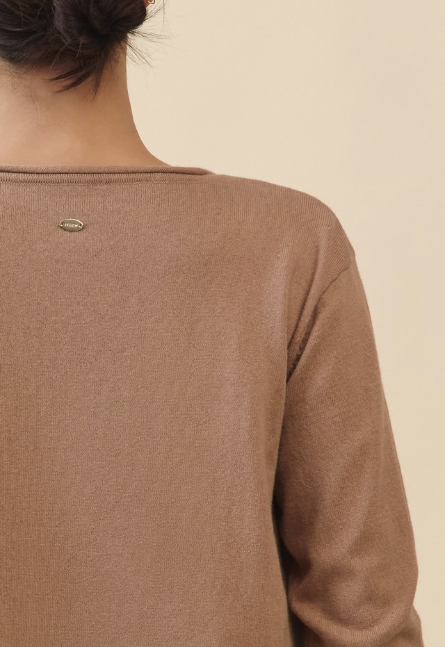 SC233 WRAP-TIE CARDIGAN D.BEIGE サイズ: F