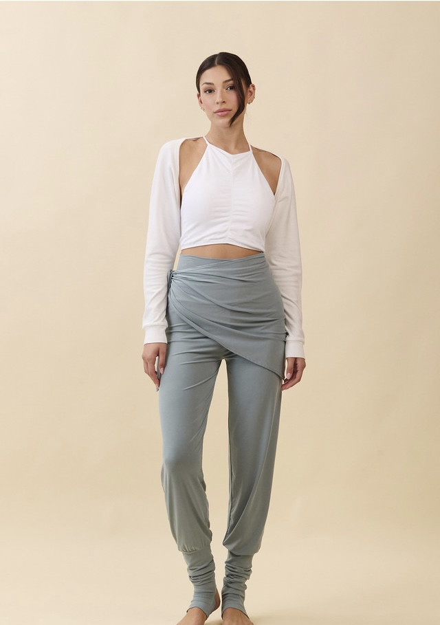 PR473 RELAX WRAP COVER-UP PANTS D.MINT SOLID サイズ: S