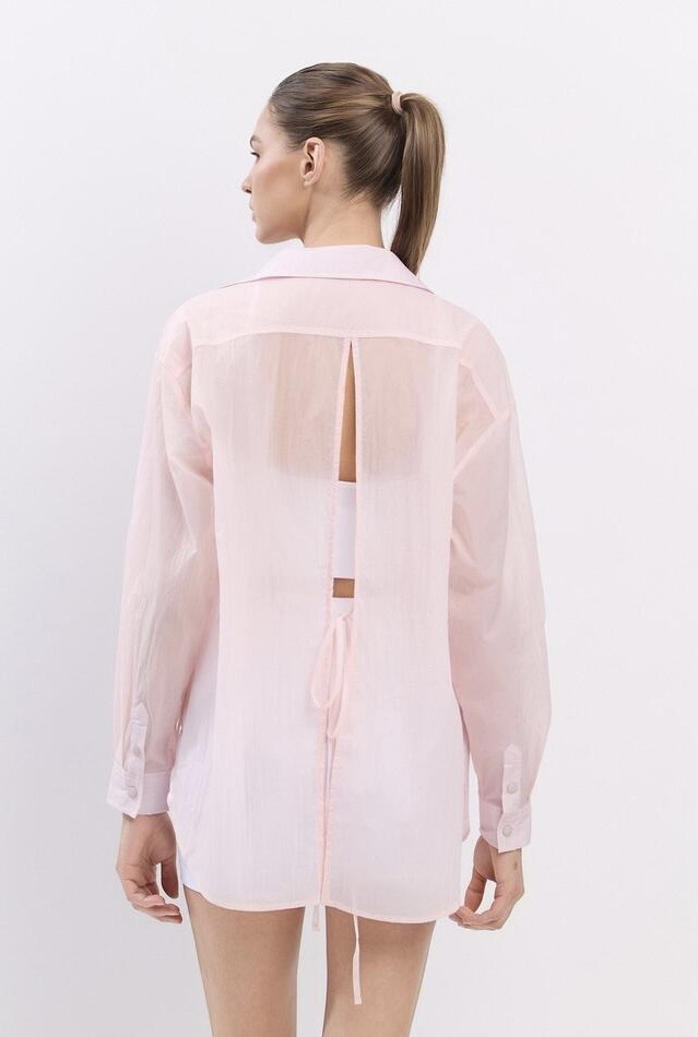 ST181 BACK SLIT SHRT PINK サイズ: ONESIZE