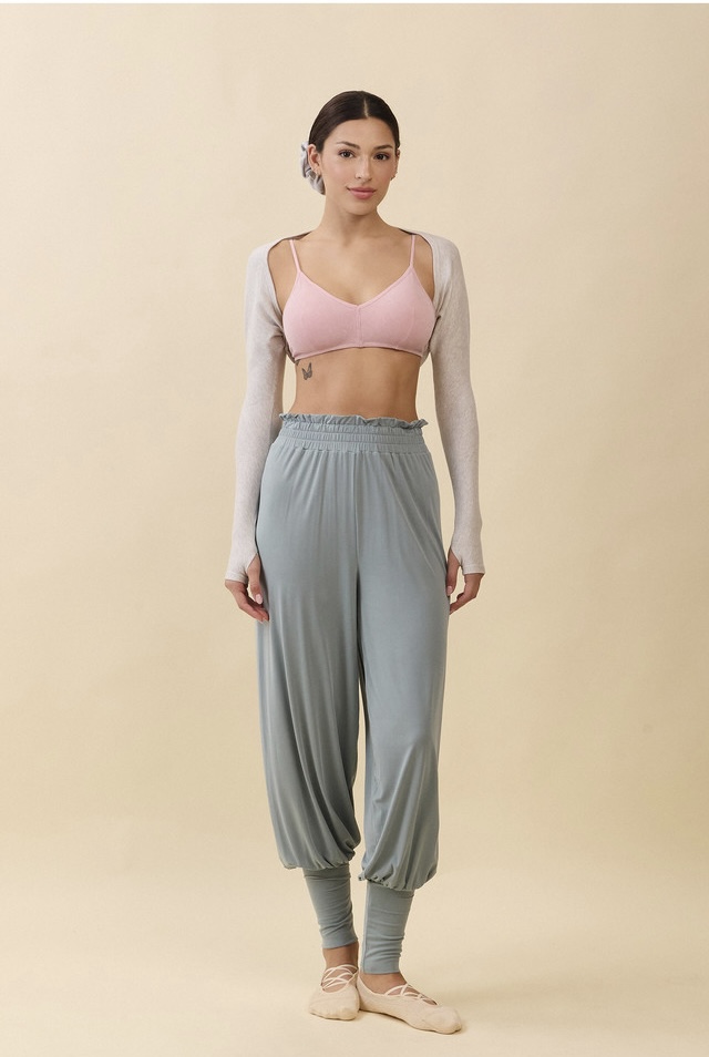 PR471 RELAX FRILL JOGGER PANTS D.MINT SOLID サイズ: S