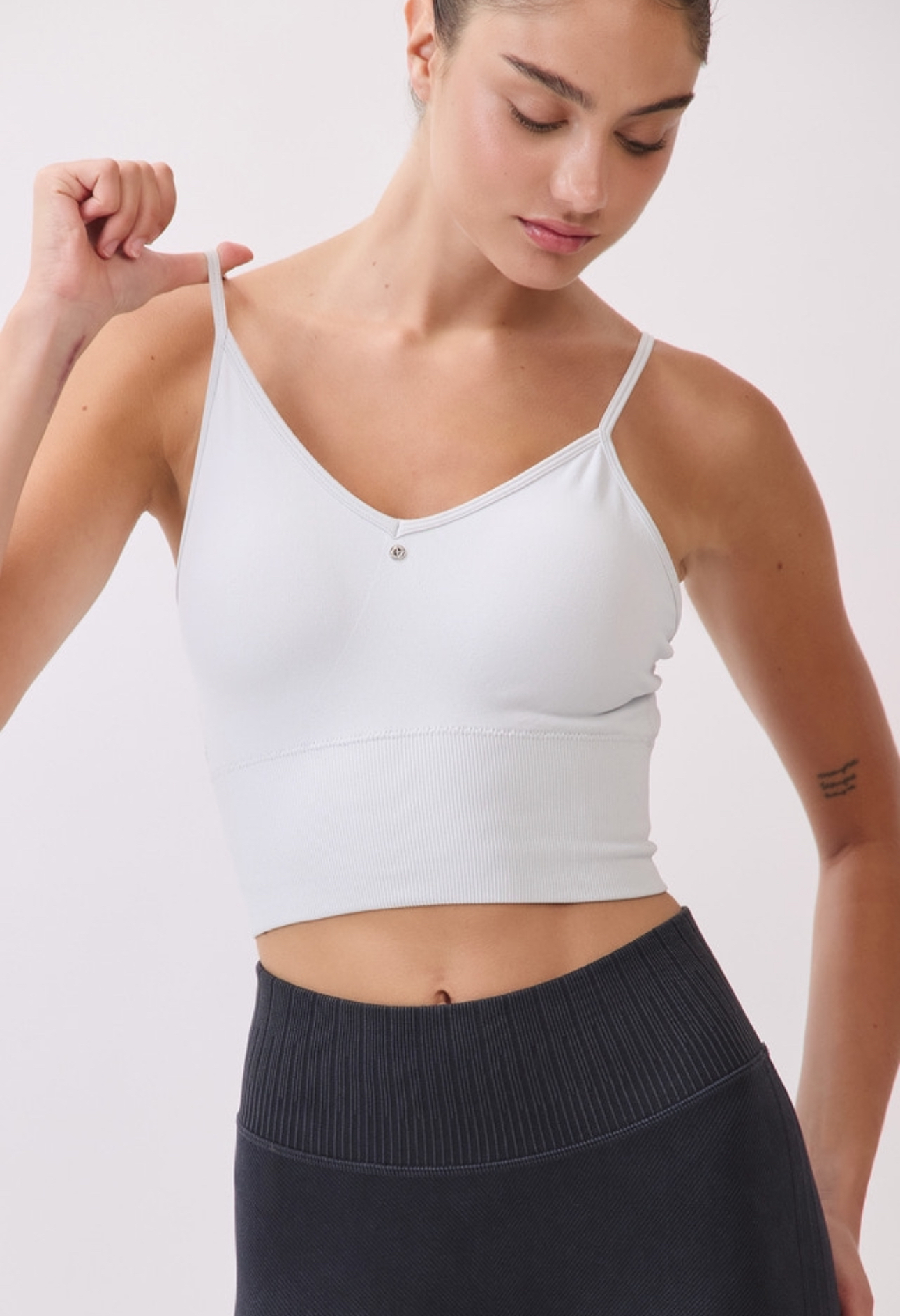 JK01 SIGNATURE BRATOP L.GRAY サイズ: XS