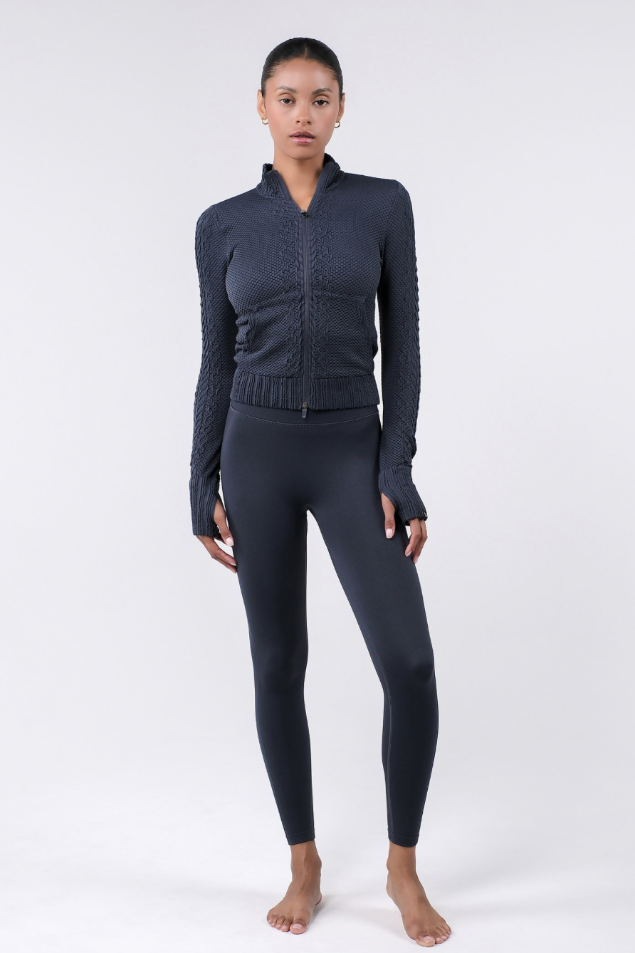 TZ151 SPONGE ZIP-UP D.GRAY サイズ: S/M