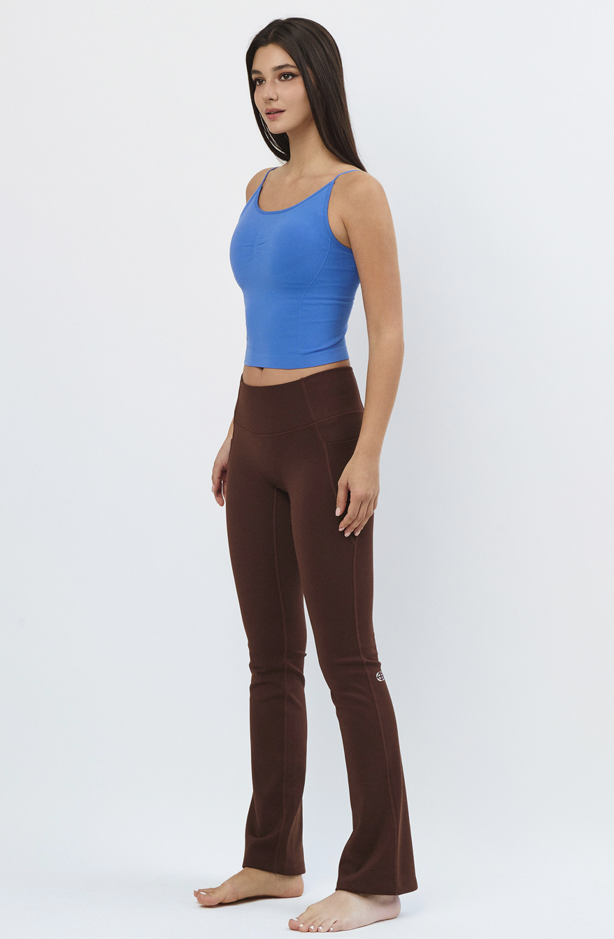 TT024 SEAMLESS TANKTOP BLUE サイズ: S/M