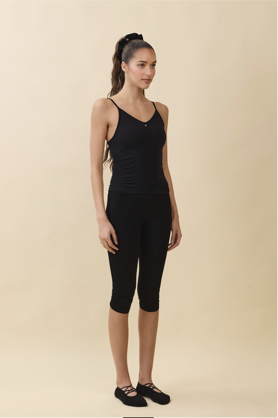 TT010 SIGNATURE TANK TOP BLACK SOLID サイズ: S/M