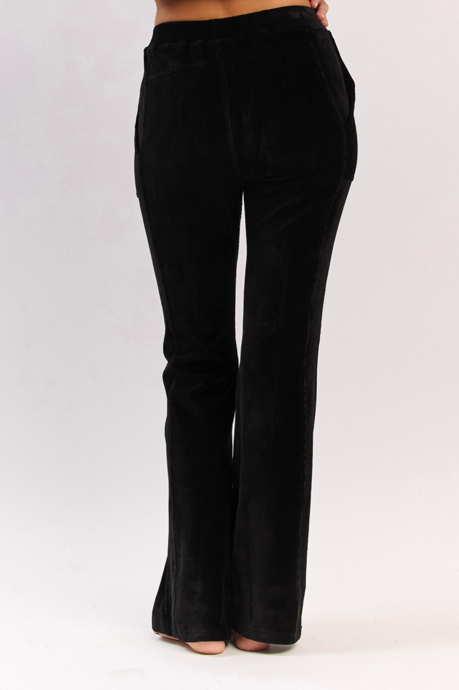 PL203 CORDUROY BOOTSCUT PANTS BLACK サイズ: S/M