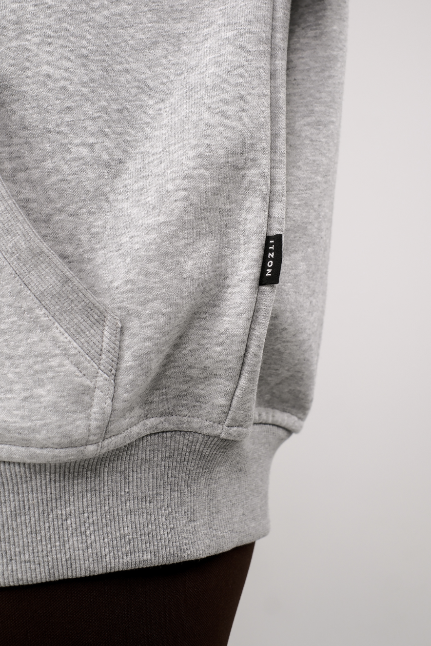TZ152 ZIP-UP HOODIE M.GRAY サイズ: ONESIZE