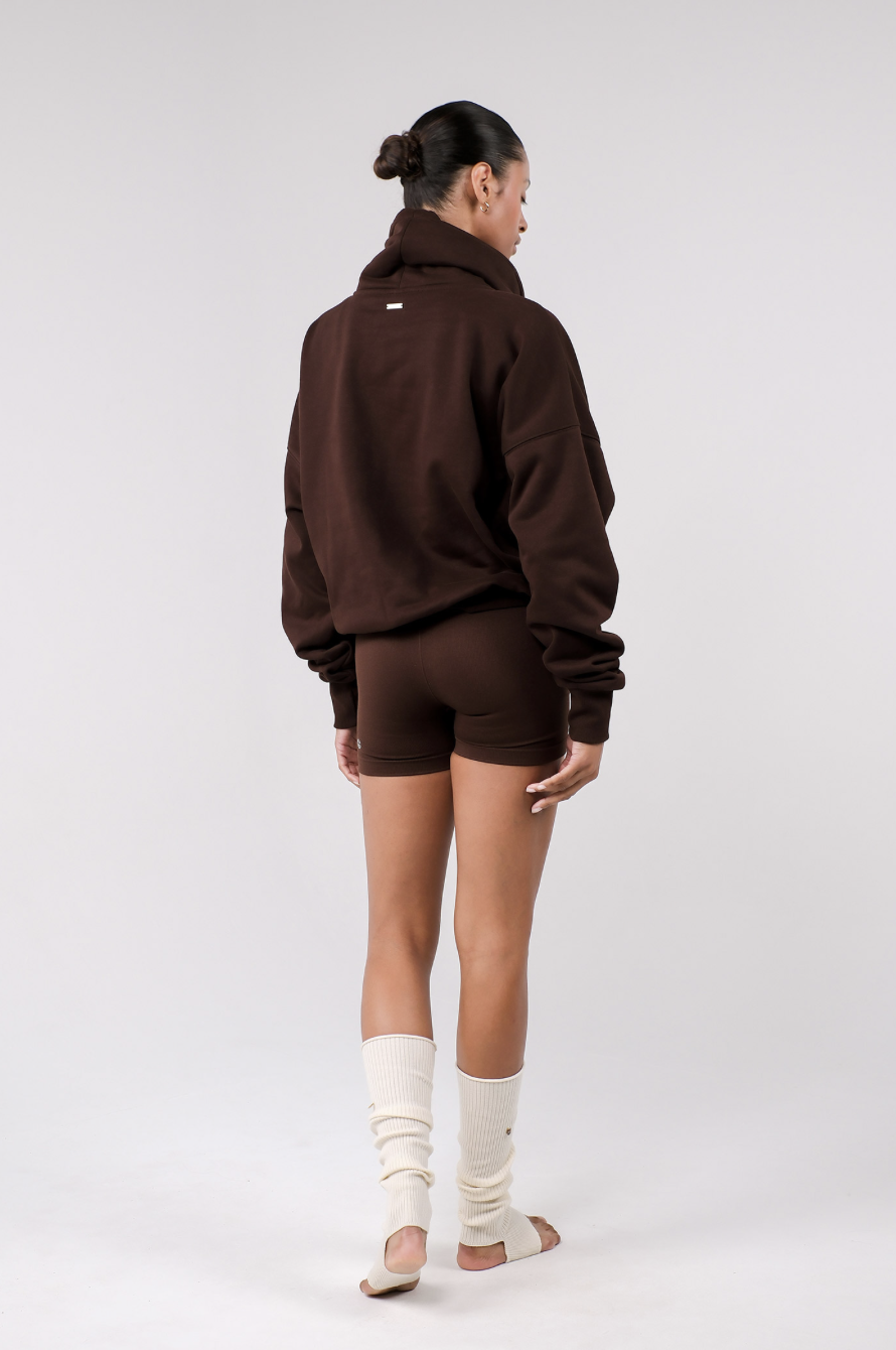 TP142 MINI HOODIE BROWN サイズ: F