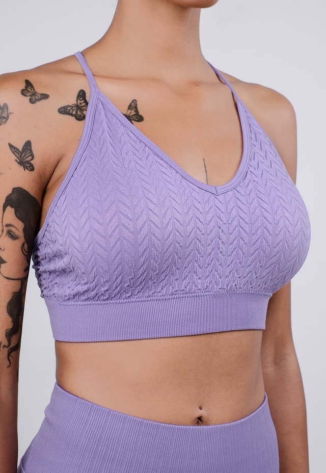 TB015 DREAM BRA PURPLE サイズ: S/M
