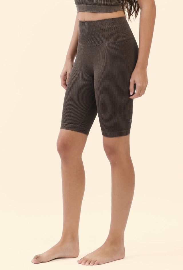 PS428 COMFORT 3/4 LEGGINGS CHOCOLATE FADE サイズ: S/M
