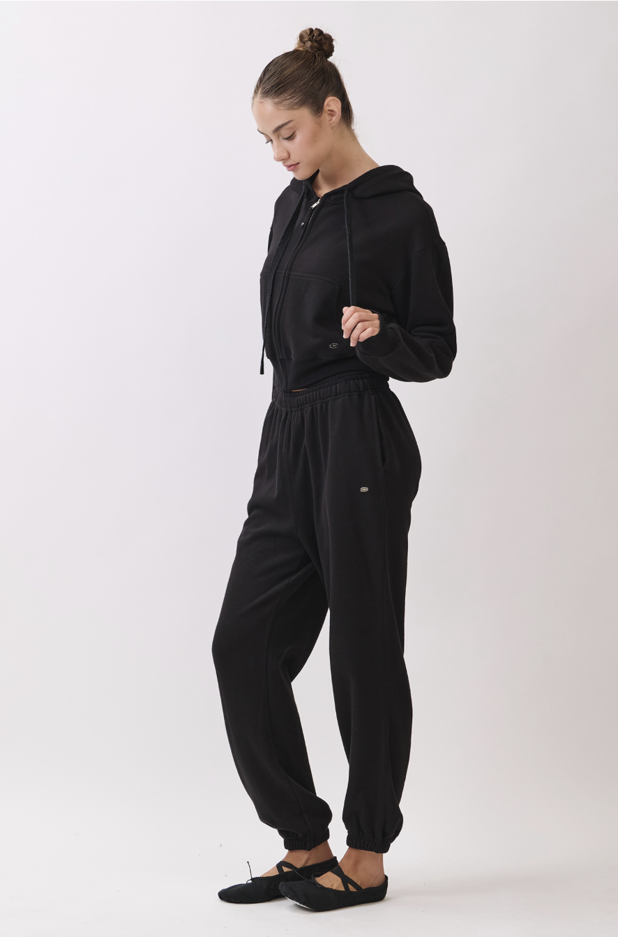 PJ473 SWEAT JOGGER BLACK サイズ: S/M