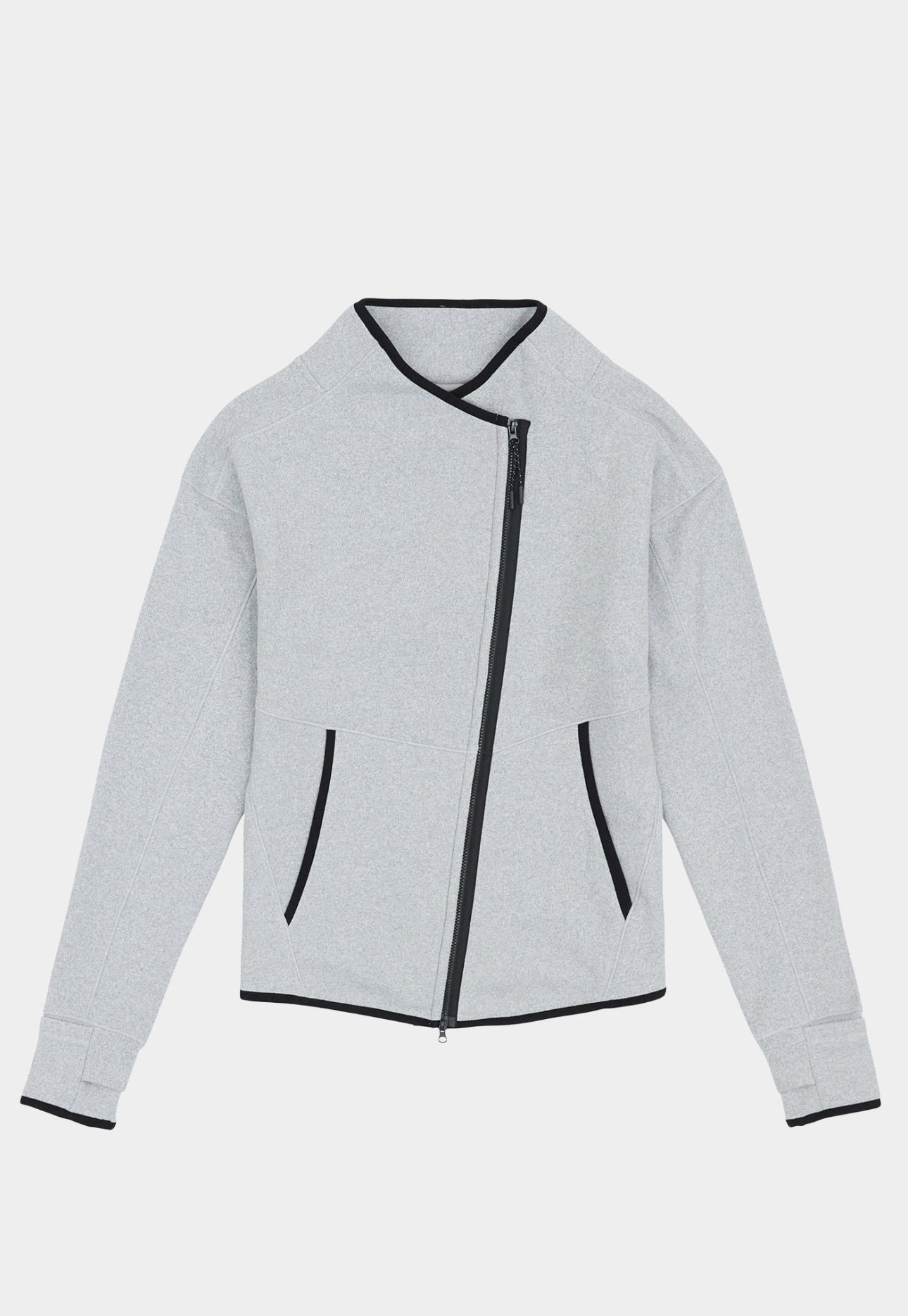 OZ351 ASYMMETRIC ZIP FLEECE JACKET サイズ: SS