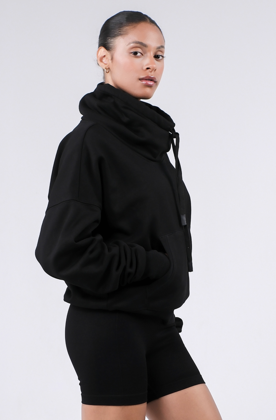 TP142 MINI HOODIE BLACK サイズ: F
