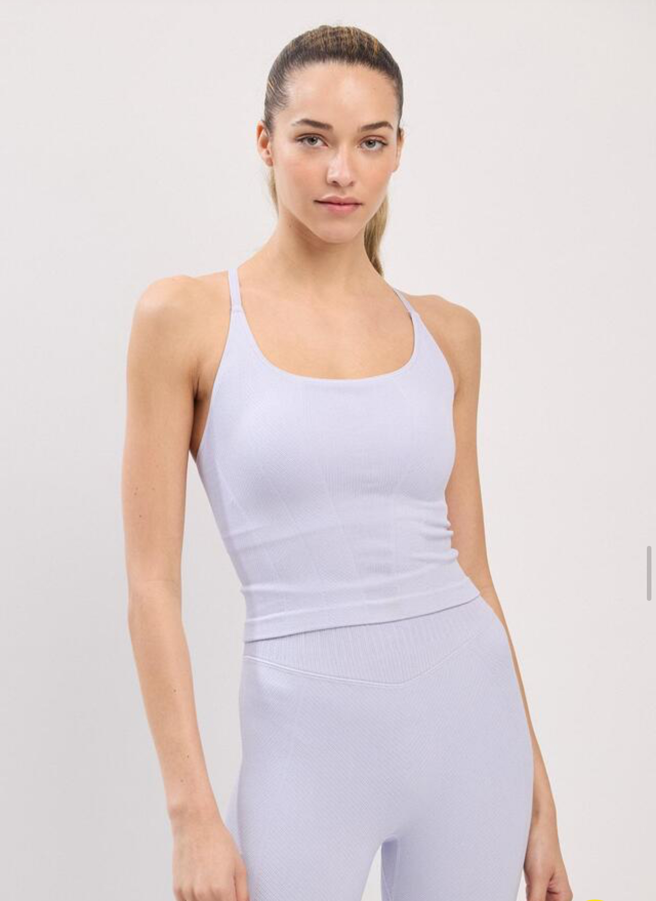 TT041 LUXE TANK SKY BLUE サイズ: S/M