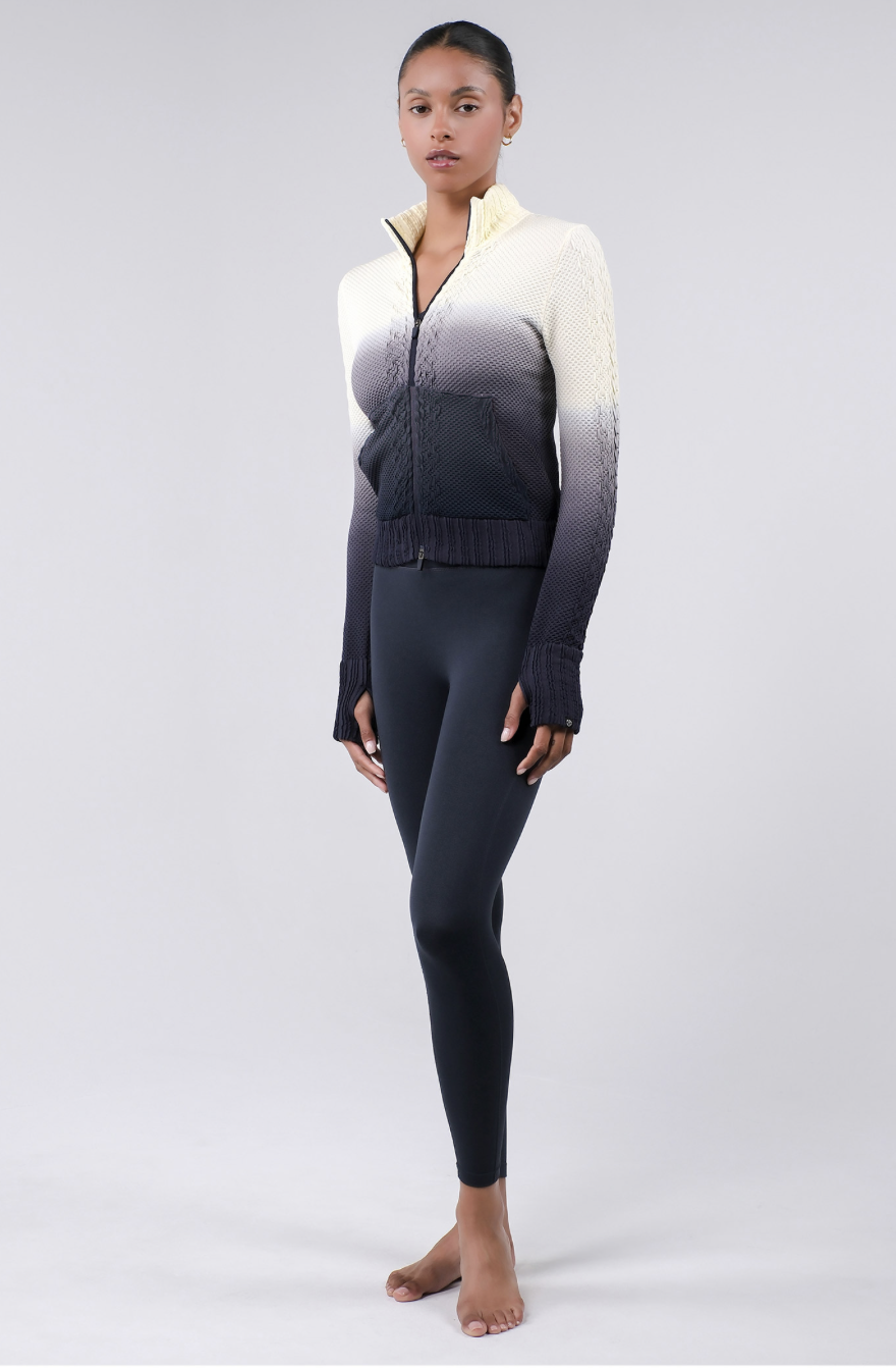 PL411 SEAMLESS LEGGINGS D.GRAY サイズ: S/M