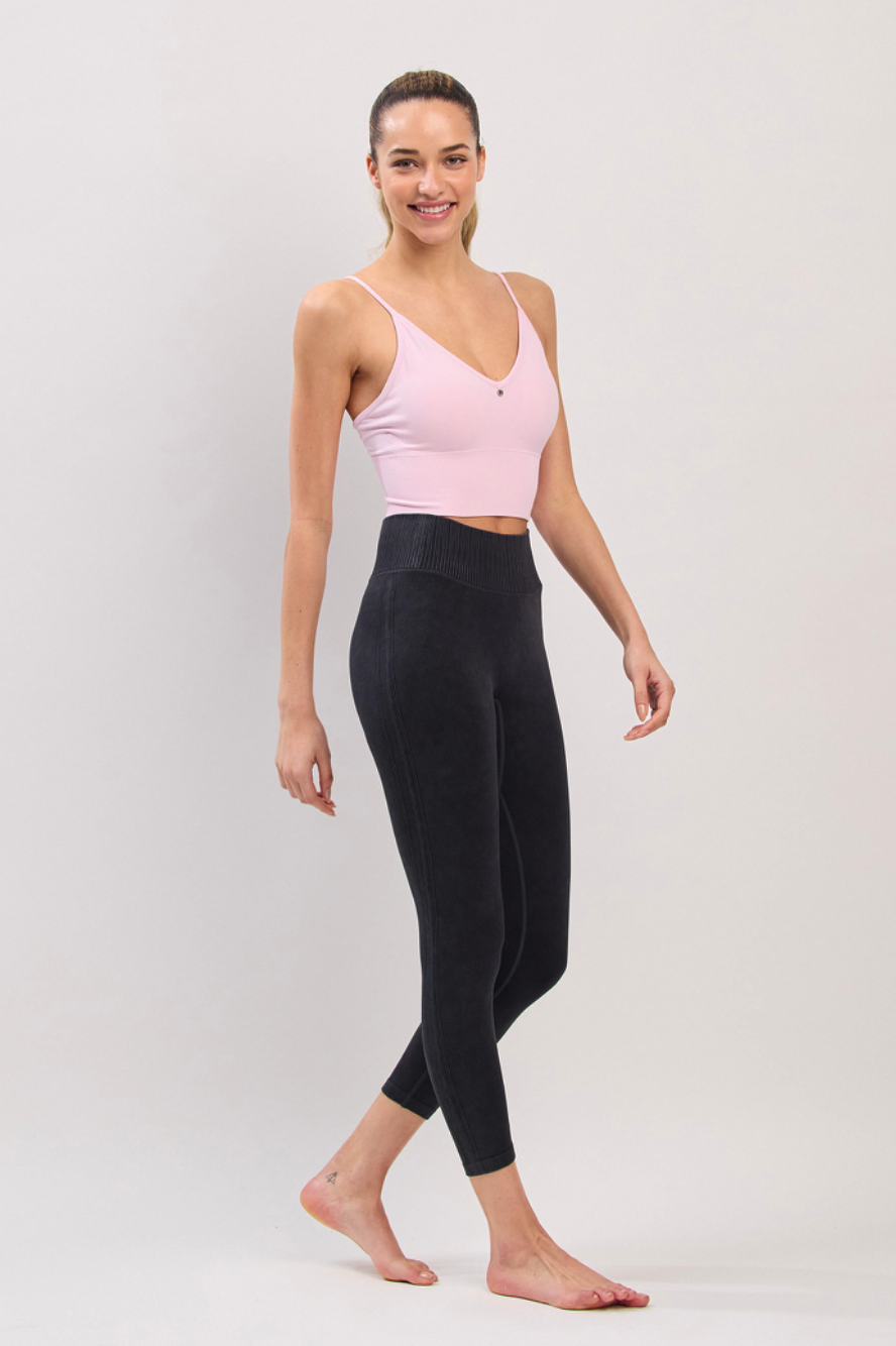 PL071 DOUBLE LEGGINGS BLACK FADE サイズ: S/M